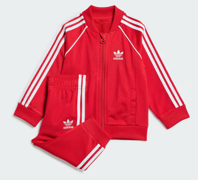 Adidas ensemble jogging Originals bebe Rouge