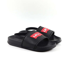 Levi's slide baby logo "Noir/rouge"