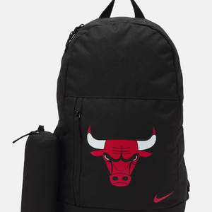 Nike Mochila de rendimiento de Chicago Bulls con kit negro/rojo