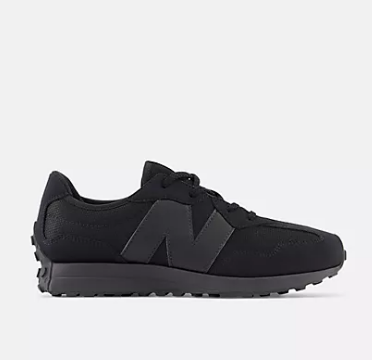 New Balance 327 Junior GS Black/White