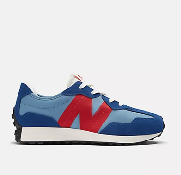 New Balance 327 Junior GS Blue/red