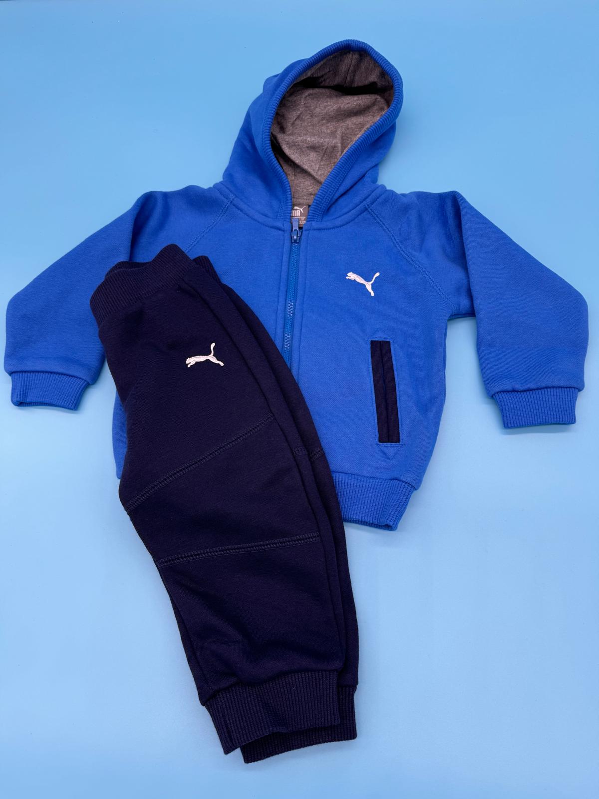 ⭐️⭐️☆ Puma ensemble jogging Marine/bleu - Okaz ♻️