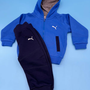 ⭐️⭐️☆ Puma ensemble jogging Marine/bleu - Okaz ♻️