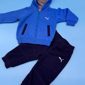 ⭐️⭐️☆ Puma ensemble jogging Marine/bleu - Okaz ♻️