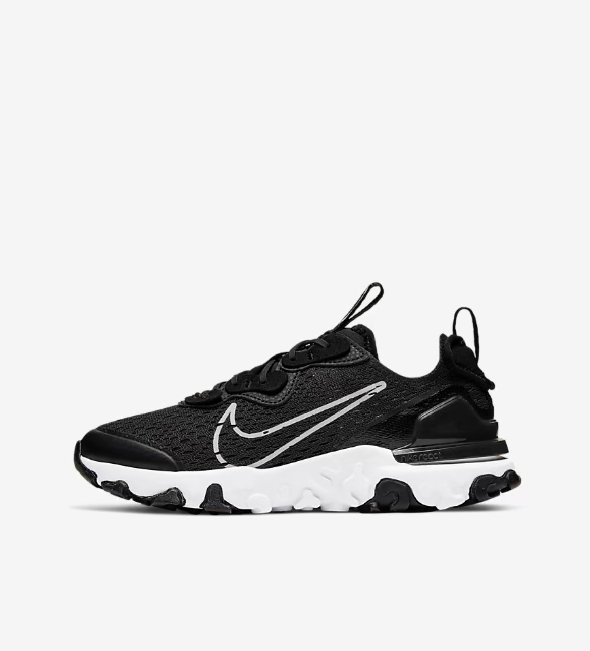 Chaussure React Noir Et Blanc Nike React Vision Junior Noir/blanc