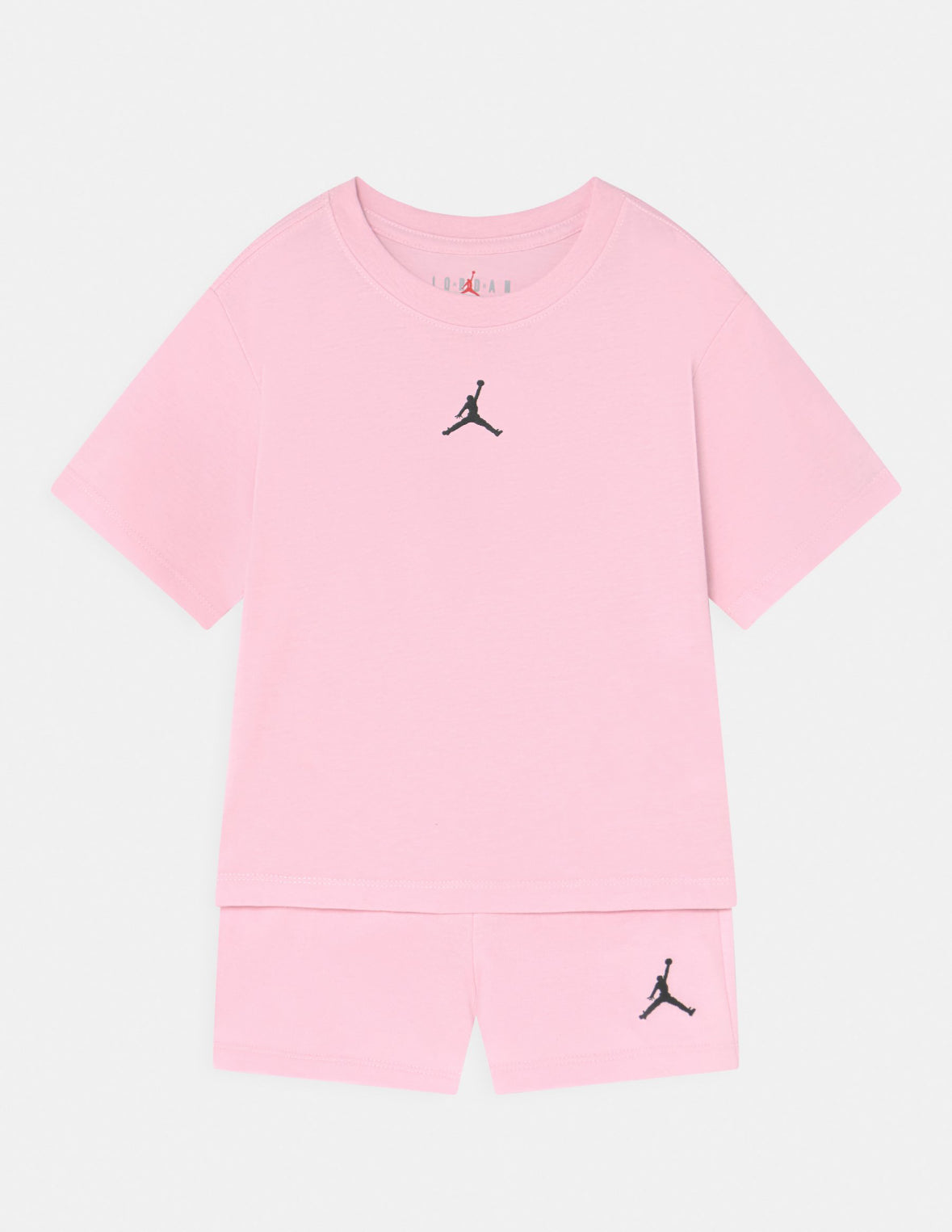 Jordan ensemble bébé tee-shirt short Pink/black