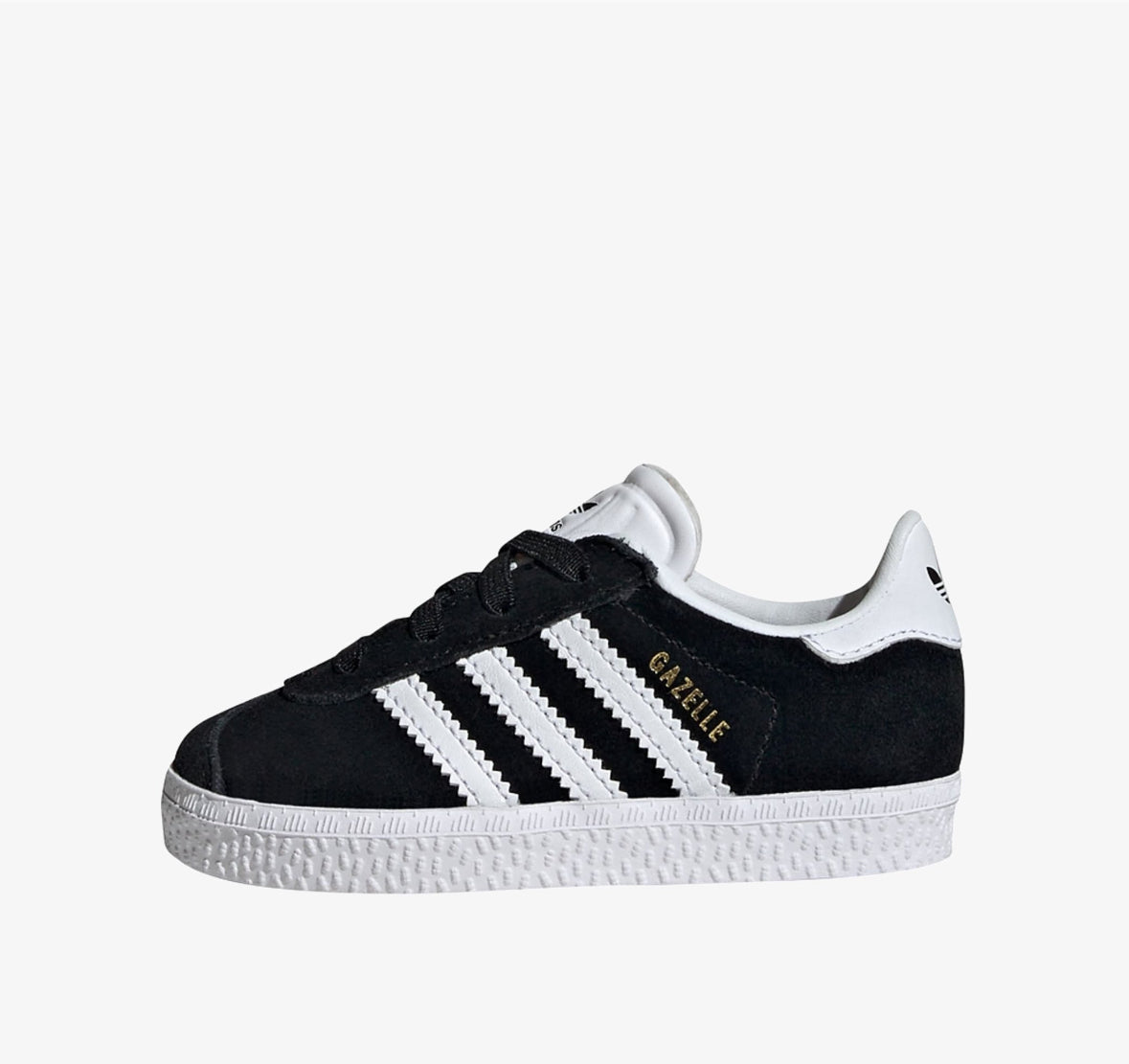 Adidas Originals Gazelle Suede Classic Baby "Black/White"