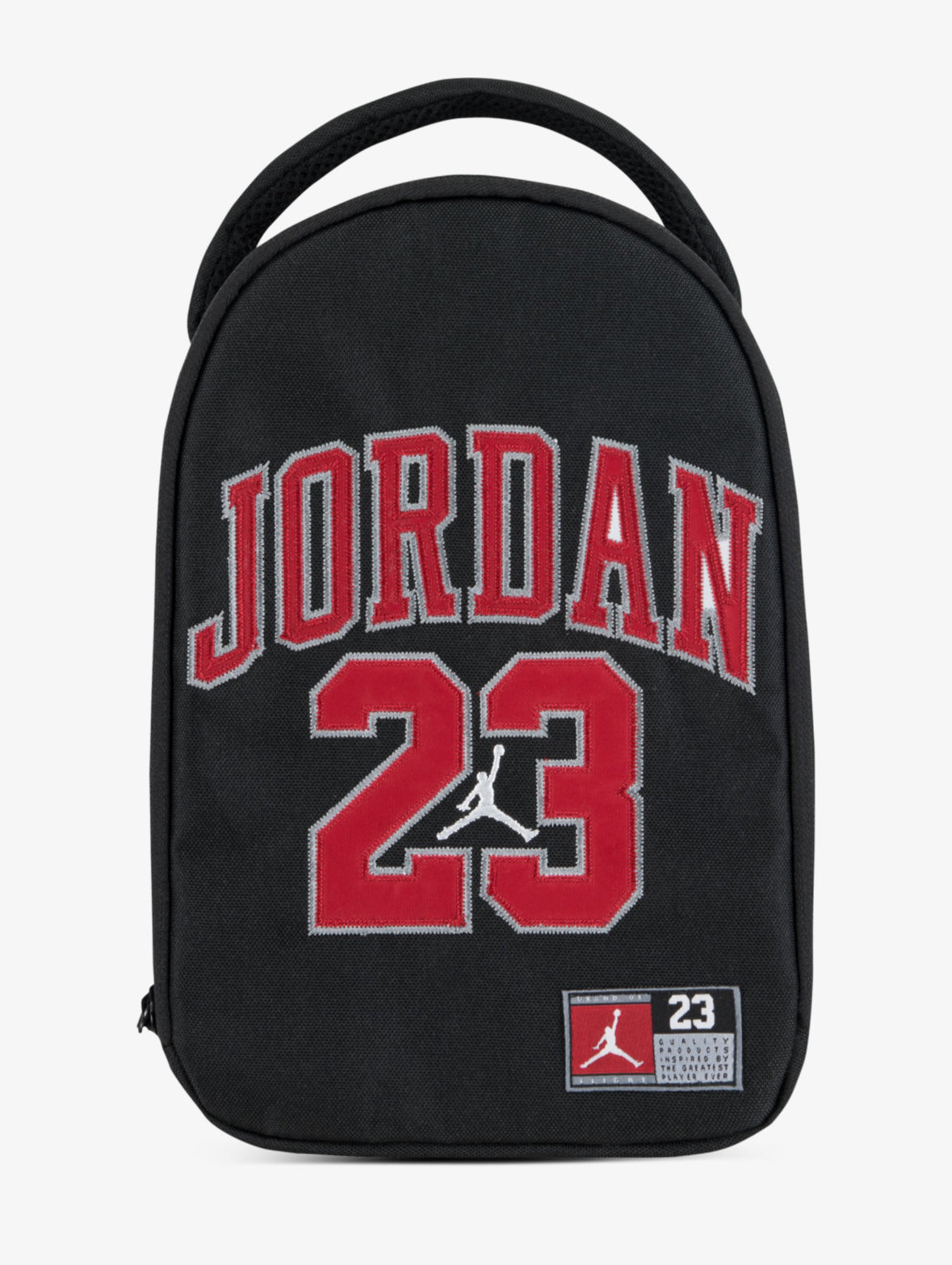 Jordan mini sac lunch bag avec anse Noir/Rouge