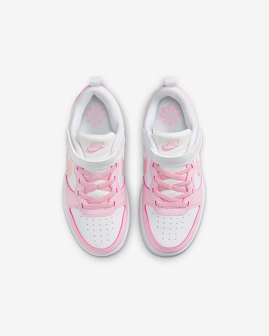 Nike Court Borough PS "Pink/white" enfant