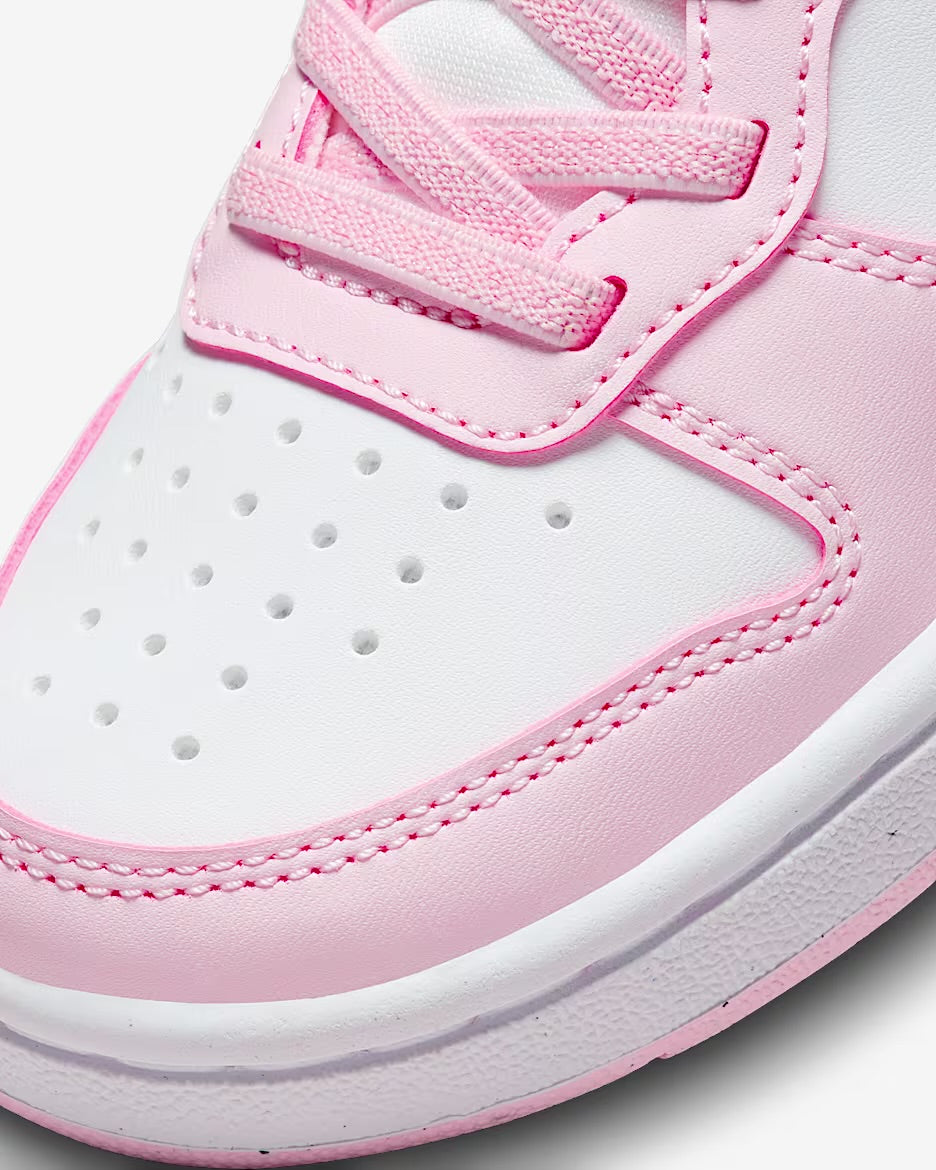 Nike Court Borough PS "Pink/white" enfant