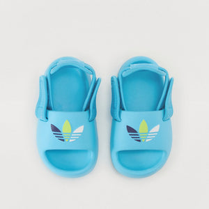 Adidas sandales bébé Adilette Adiform blue turquoise