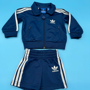 ⭐️⭐️☆ Adidas ensemble veste et short bébé Bleu - Okaz ♻️