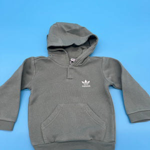 ⭐️⭐️⭐️ Adidas sweat capuche bébé kaki 6-9 mois - Okaz ♻️