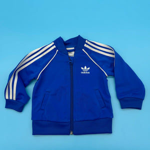 ⭐️⭐️⭐️ Veste jogging Adidas bébé  bleu 3-6 mois - Okaz ♻️