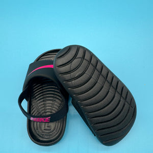 ⭐️⭐️⭐️ Nike sandales Kawa Slides bébé Noir/rose 22 - Okaz ♻️