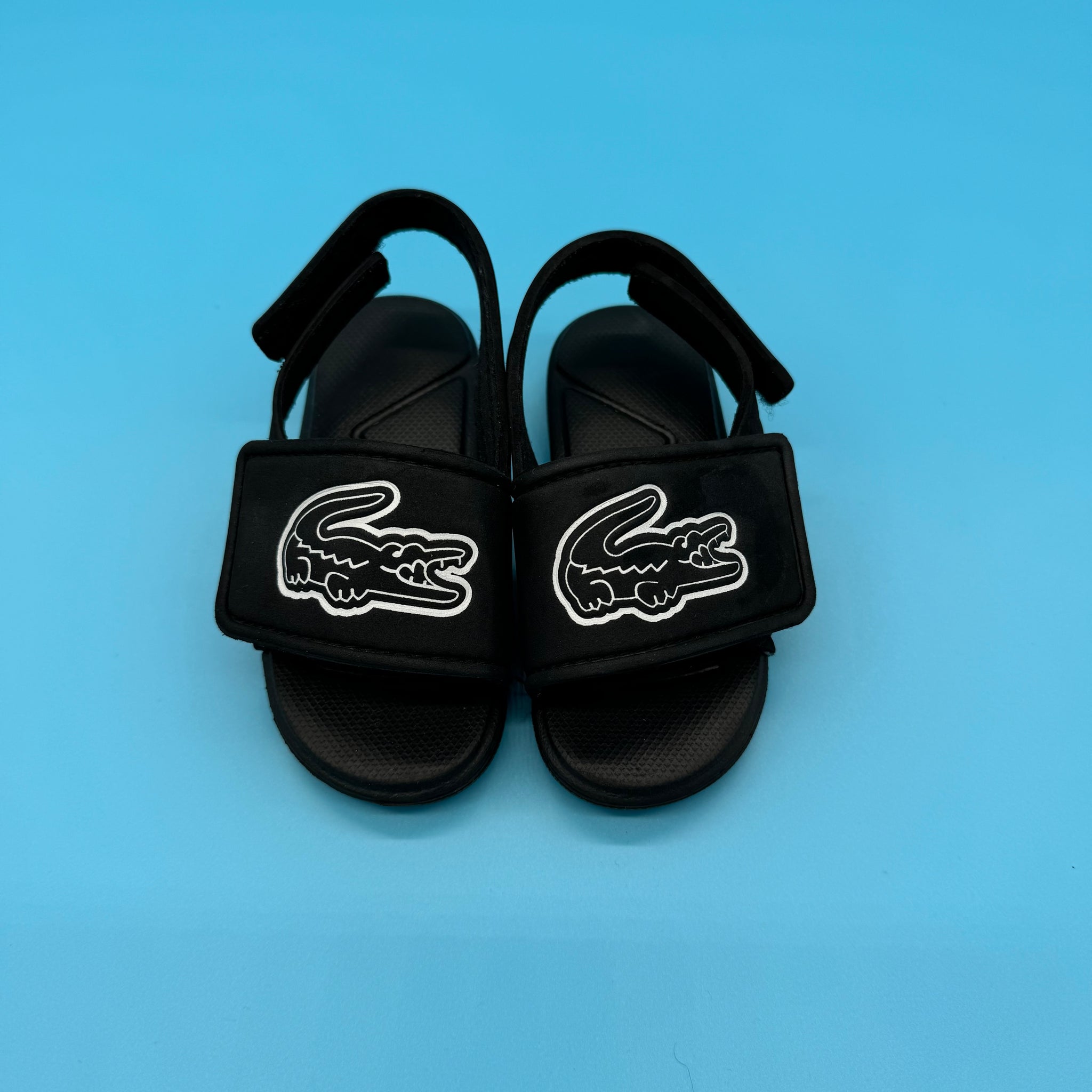 ⭐️⭐️⭐️ Lacoste Slides bébé Noir 21 - Okaz ♻️