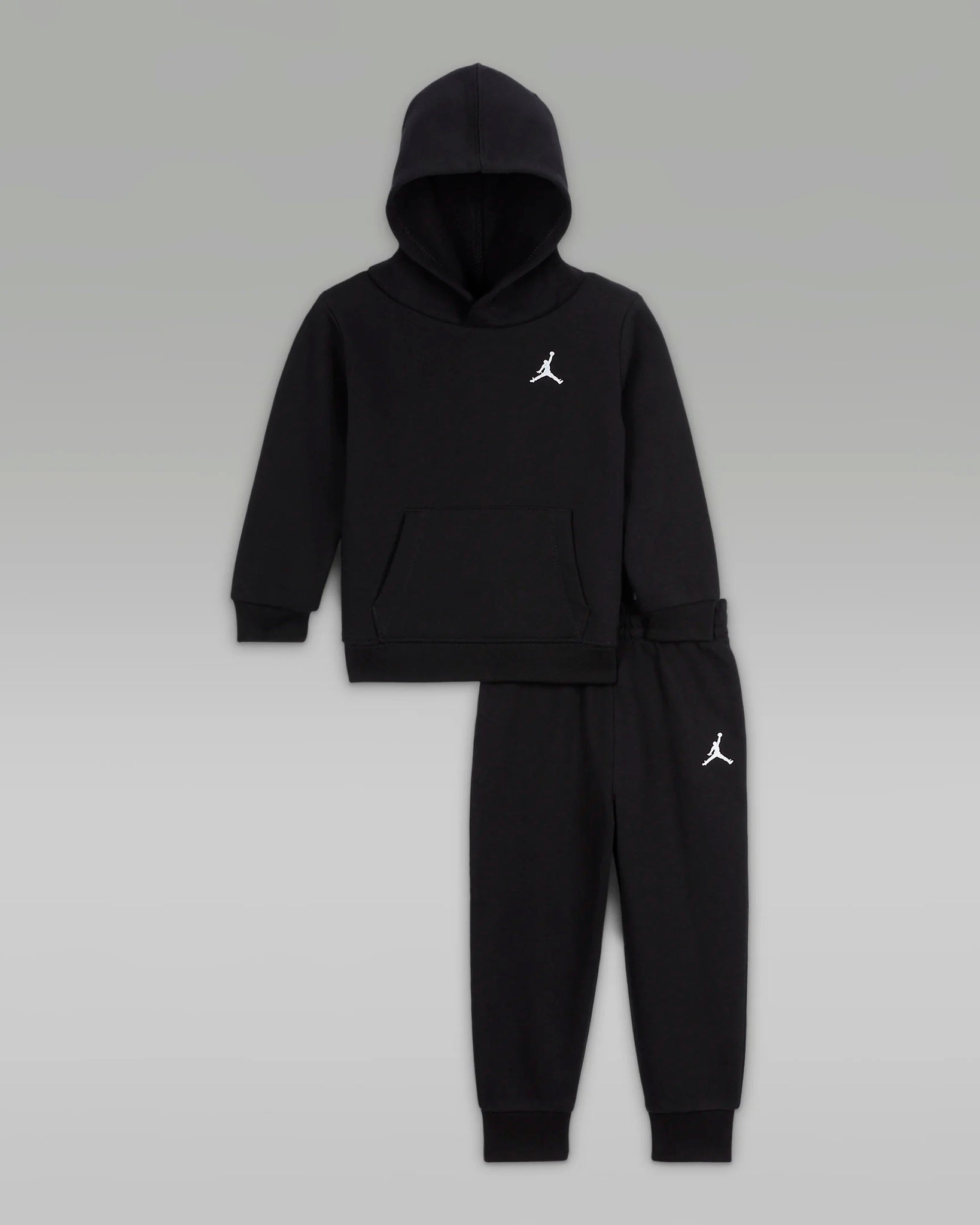 Jordan ensemble jogging bébé sweat et pantalon Black/white