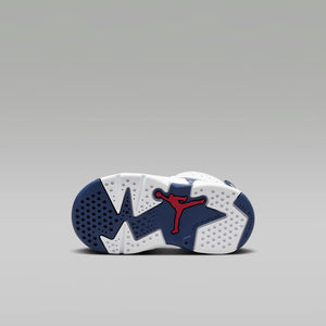 Jordan Retro 6 Baby "Olympic" TD White/Blue