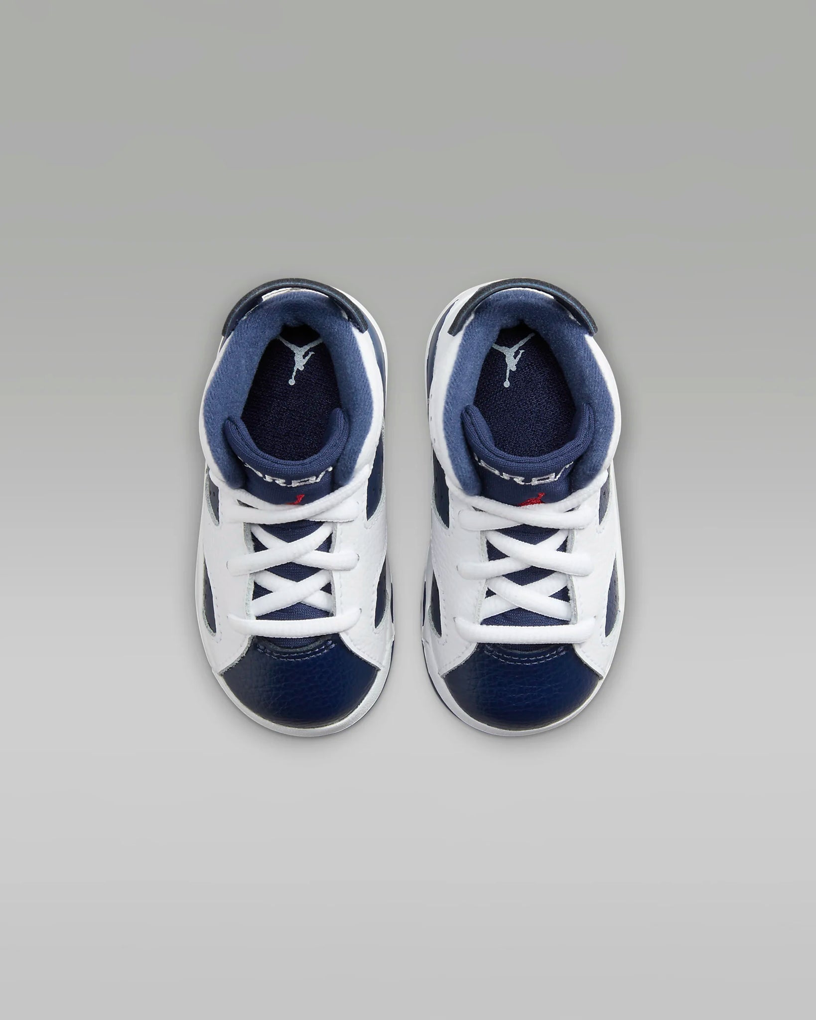Jordan Retro 6 Baby "Olympic" TD Weiß/Blau