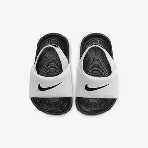 Nike sandales bébé Kawa slides Blanc/noir