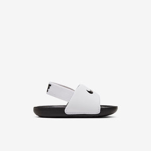 Nike sandales bébé Kawa slides Blanc/noir