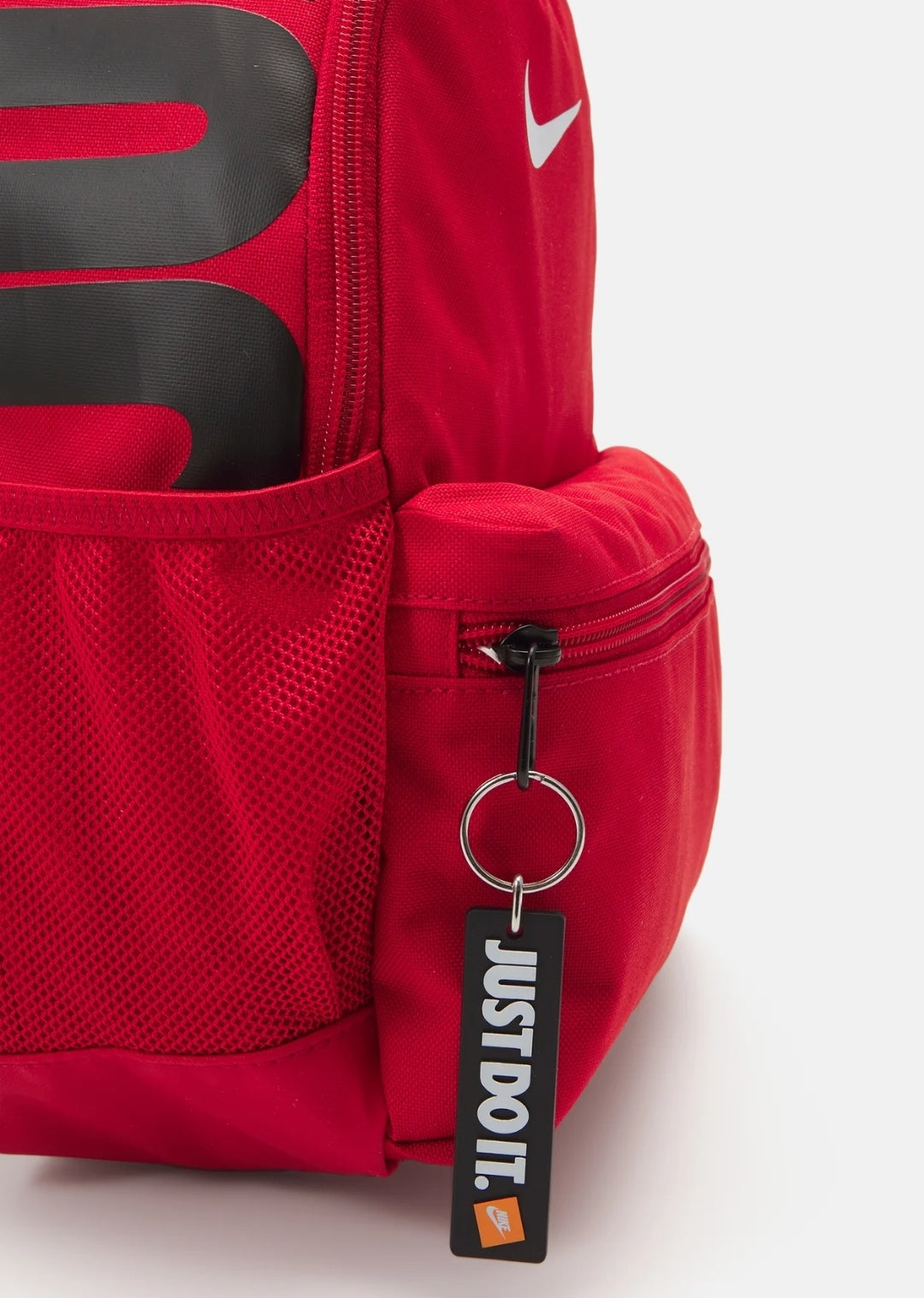 Nike sac à dos mini Brasilia "Just Do it" Rouge/noir