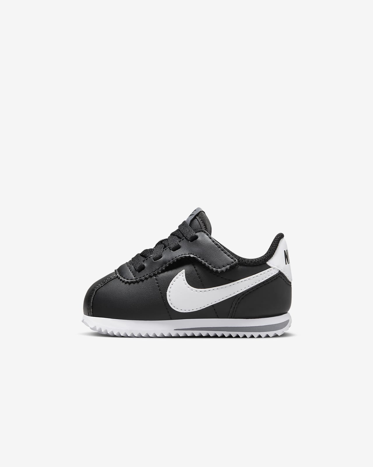 Nike cortez "fácil em" crianças noir/branco