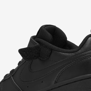 Nike Court Borough PS "Full black" enfant