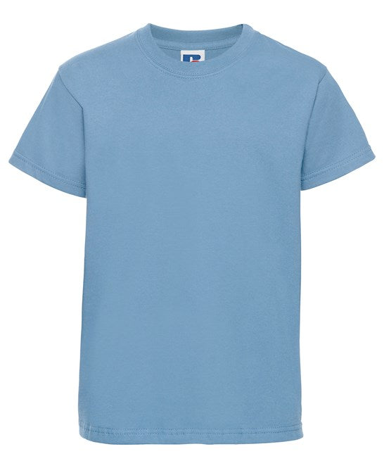 Tee-shirt uni R.A kids "Sky blue" enfant