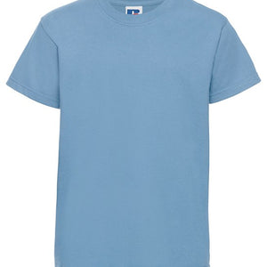 Tee-shirt uni R.A kids "Sky blue" enfant