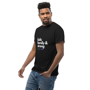 Camiseta de adultos negro de LRS Family