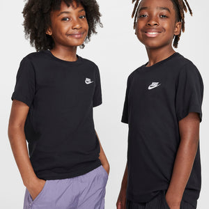 Nike Black Children's T-Shirt Logo Futura