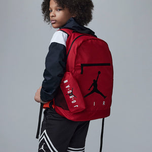 Jordan backpack sac à dos avec trousse "Red"