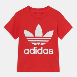 Adidas tee-shirt Trefoil red white