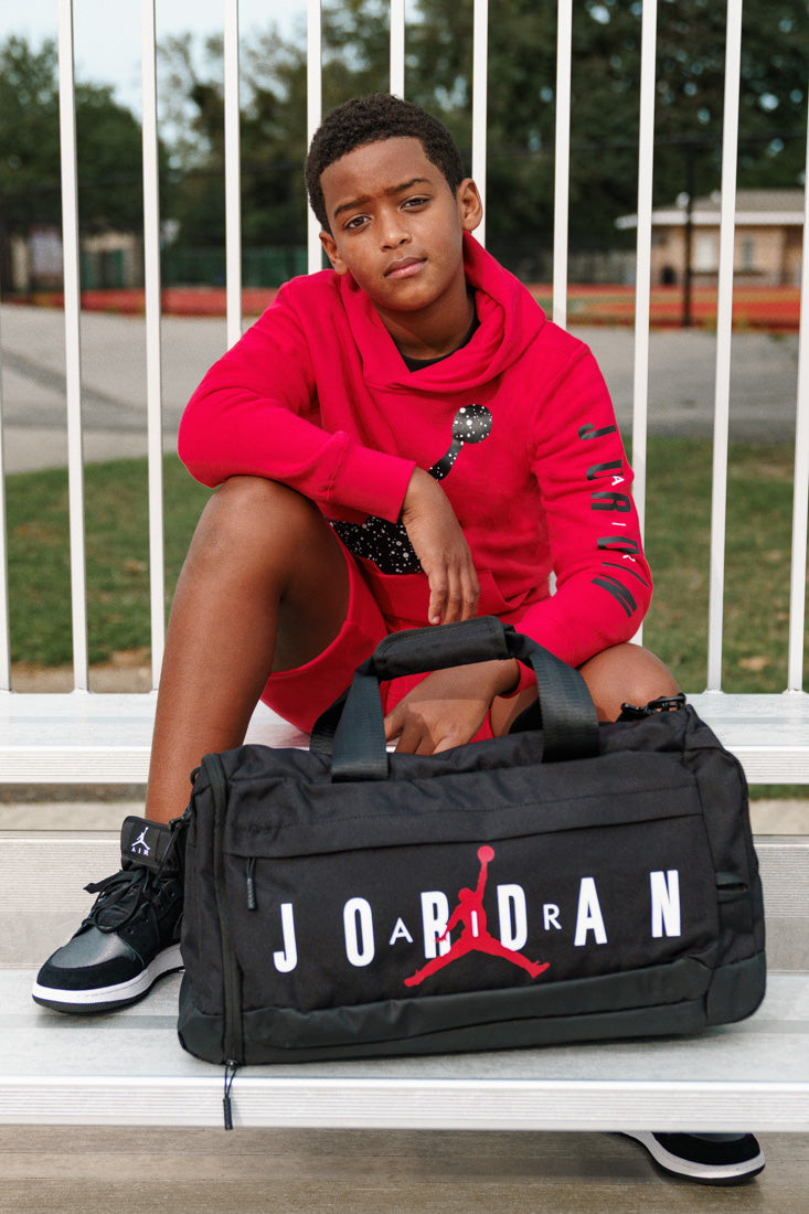 Jordan sac à dos Jumpman Grey + trousse – LittleRun