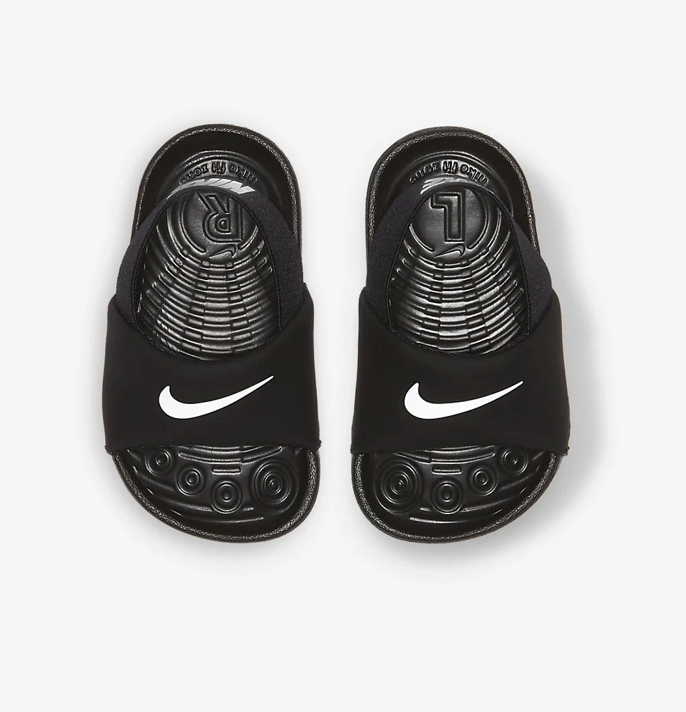 Chanclas Nike Kawa Negro/blanco TD