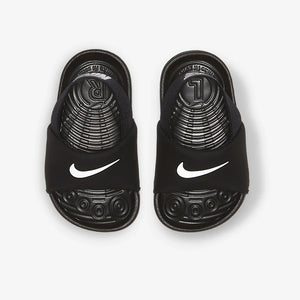 Chanclas Nike Kawa Negro/blanco TD