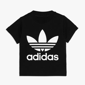 Adidas Trefoil Black T-Shirt