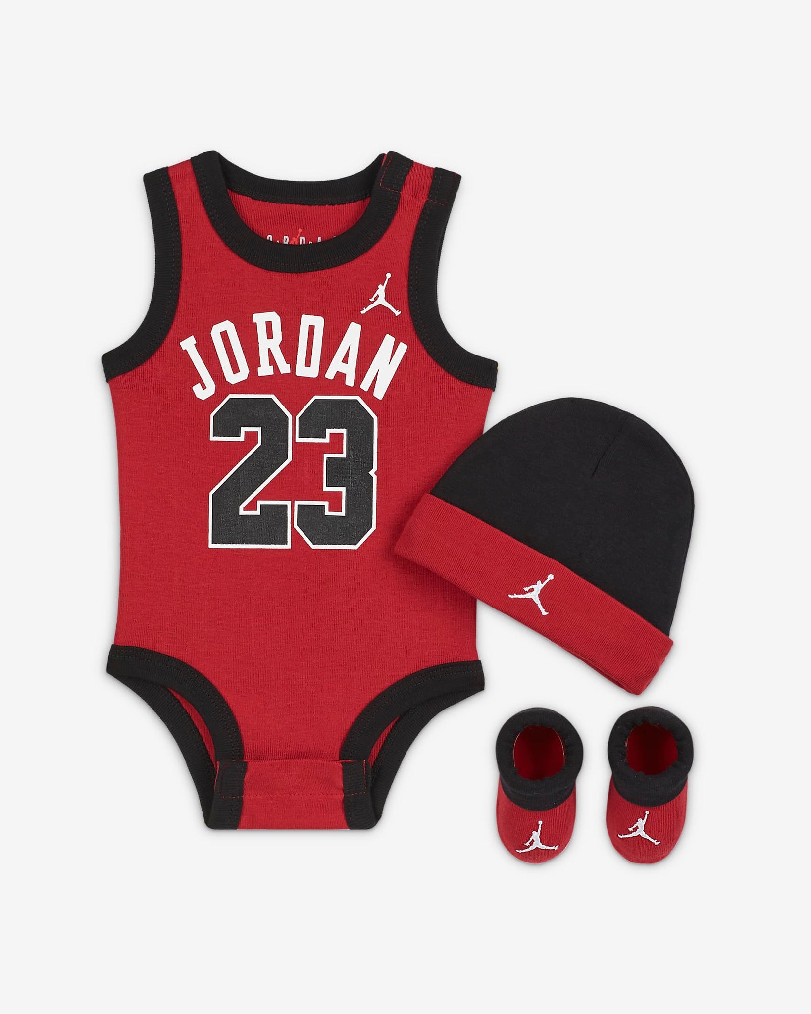 Jordan Baby Box "23" Tank Red