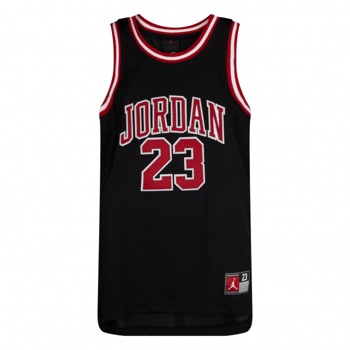 Camisa de basquete da Jordânia "23" Black Junior